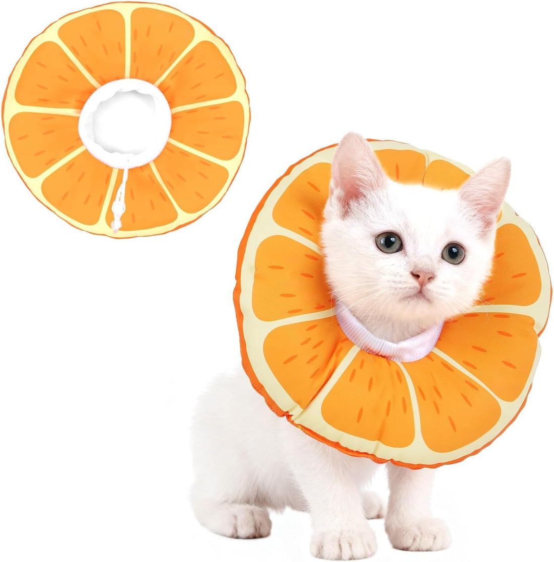 Cat Cone Collar Soft, Waterproof Cat Recovery Collar for Wound