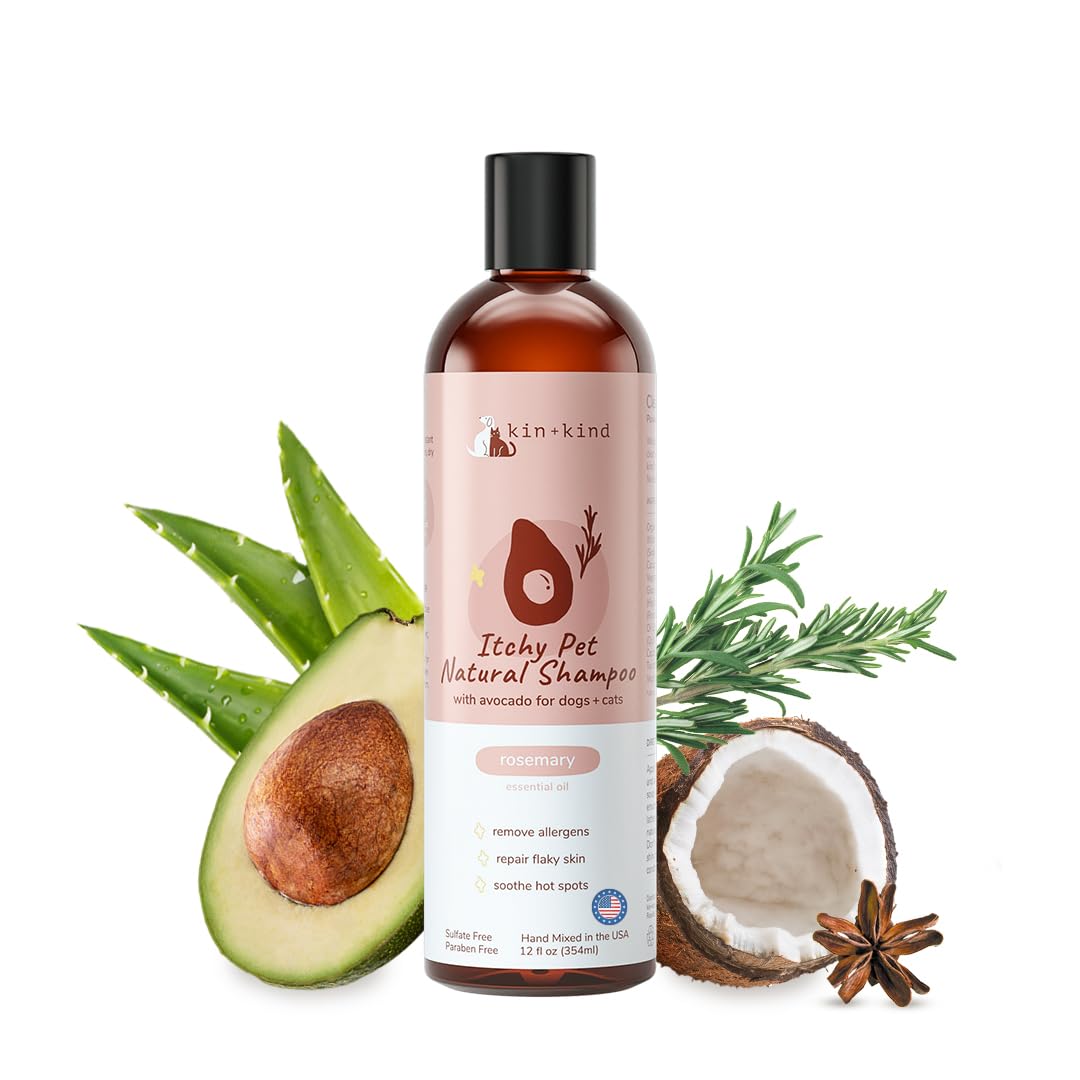 kin+kind Itchy Pet Natural Dog and Cat Shampoo