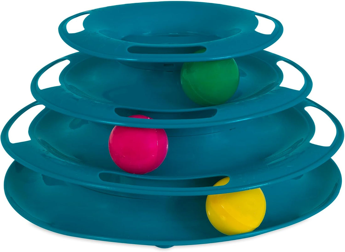 Pet Zone Caged Canary Electronic Bouncing Bird Cat Toy