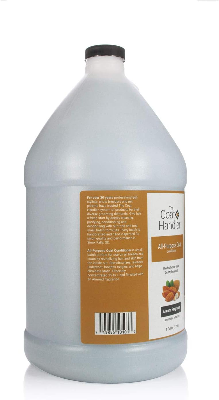 The Coat Handler All Purpose Dog Conditioner, Leave in or Rinse