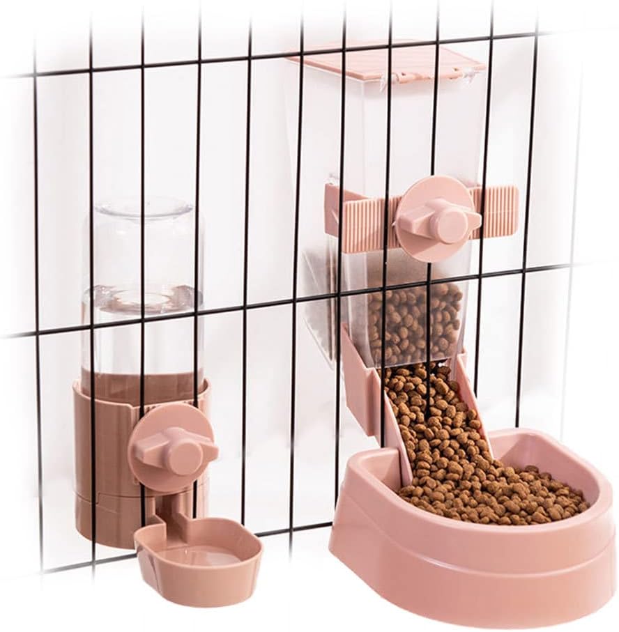 17oz No Leak Rabbit Waterer Feeder, Automatic Feeder for Animals