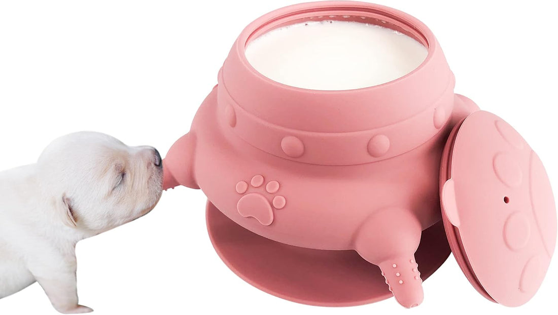 Newborn Puppy and Kitten Feeder, Milk Feeding Bowl