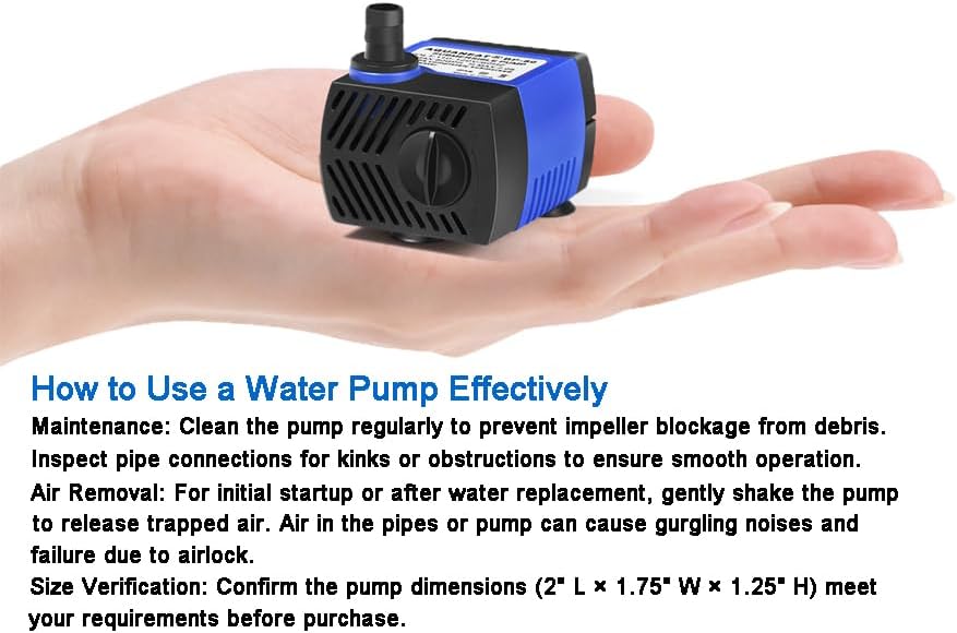 AQUANEAT Small Fountain Pump
