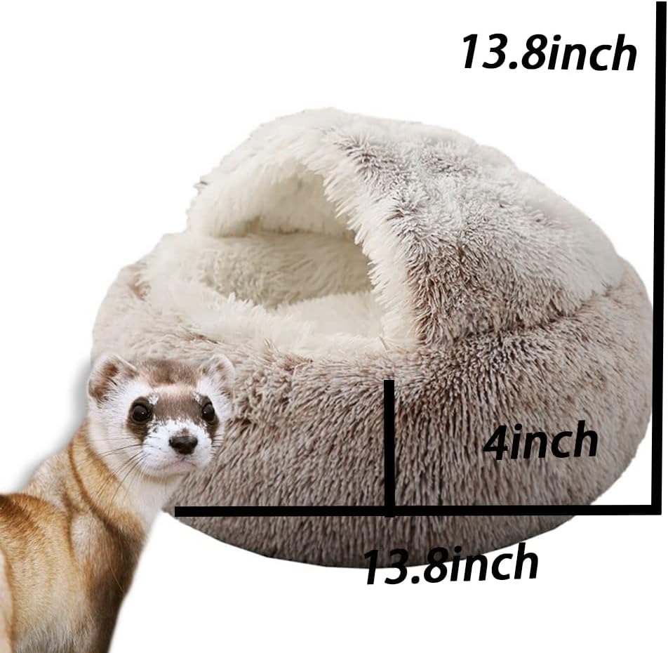Ferret Bed Cave Bed and Hideout,Ferret Hideaway Bed Accessories
