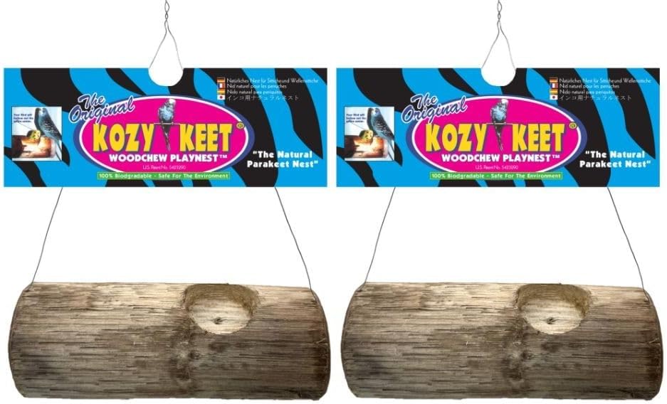 BIRD KABOB Kozy Keet Holistic Nest - 2 Pack