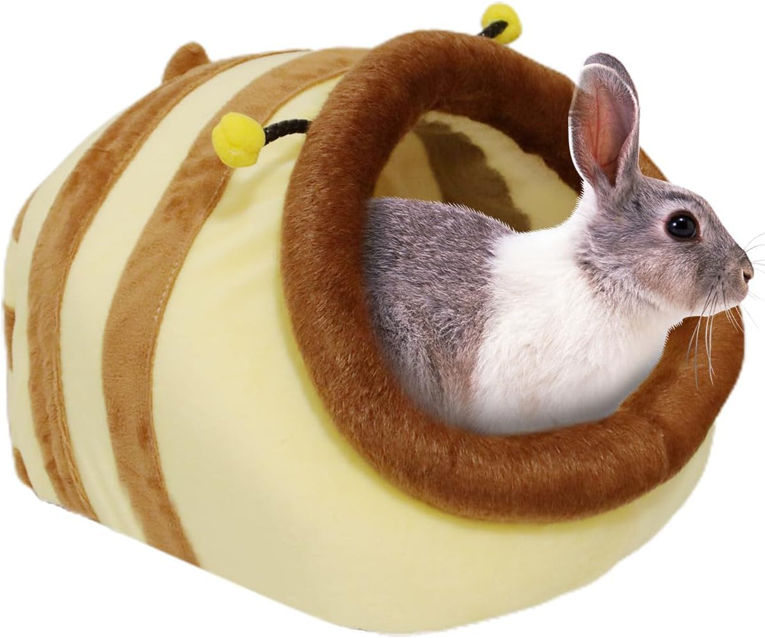 EAEDMY Guinea Pig Rat Bed Hideout for Rat Bearded Dragon Hedgehog