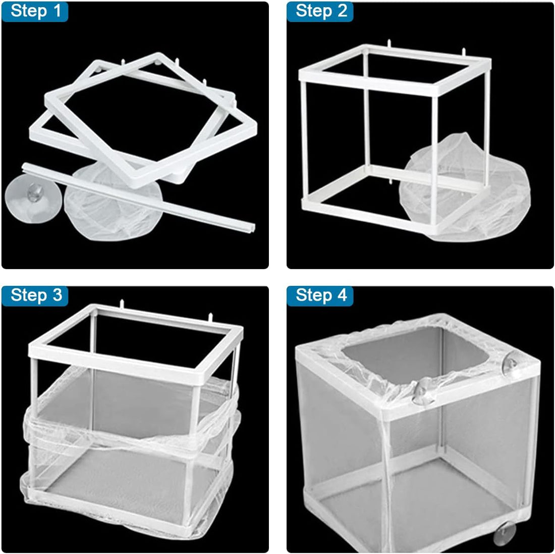 2 Pack Aquarium Fish Breeder Box
