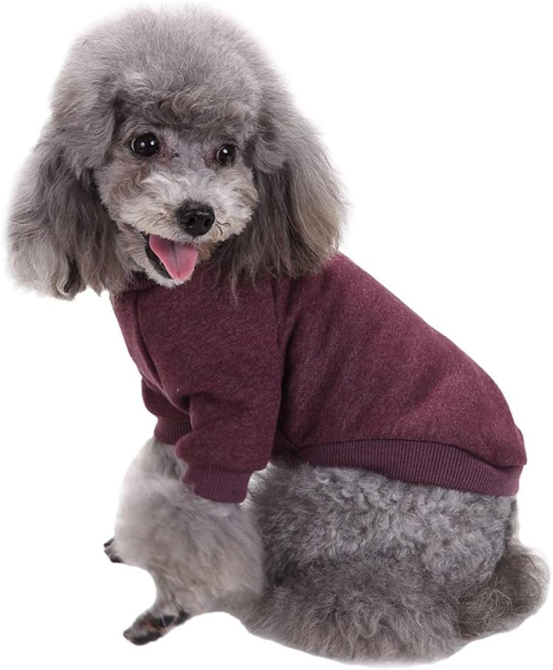 Dog Sweaters for Small Dogs, Soft Fleece Puppy Clothes