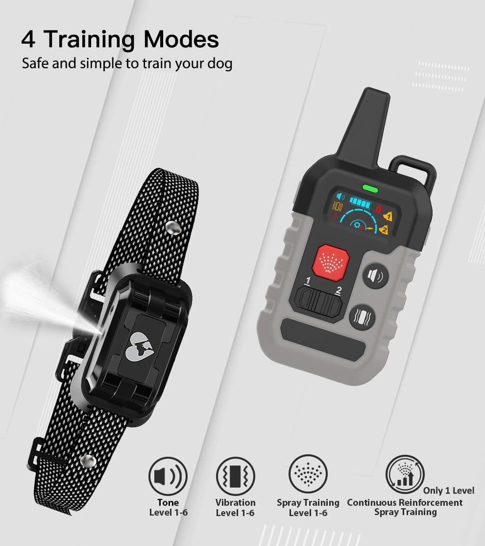 Citronella Dog Training Collar with Remote【Only Work with Remote】 4