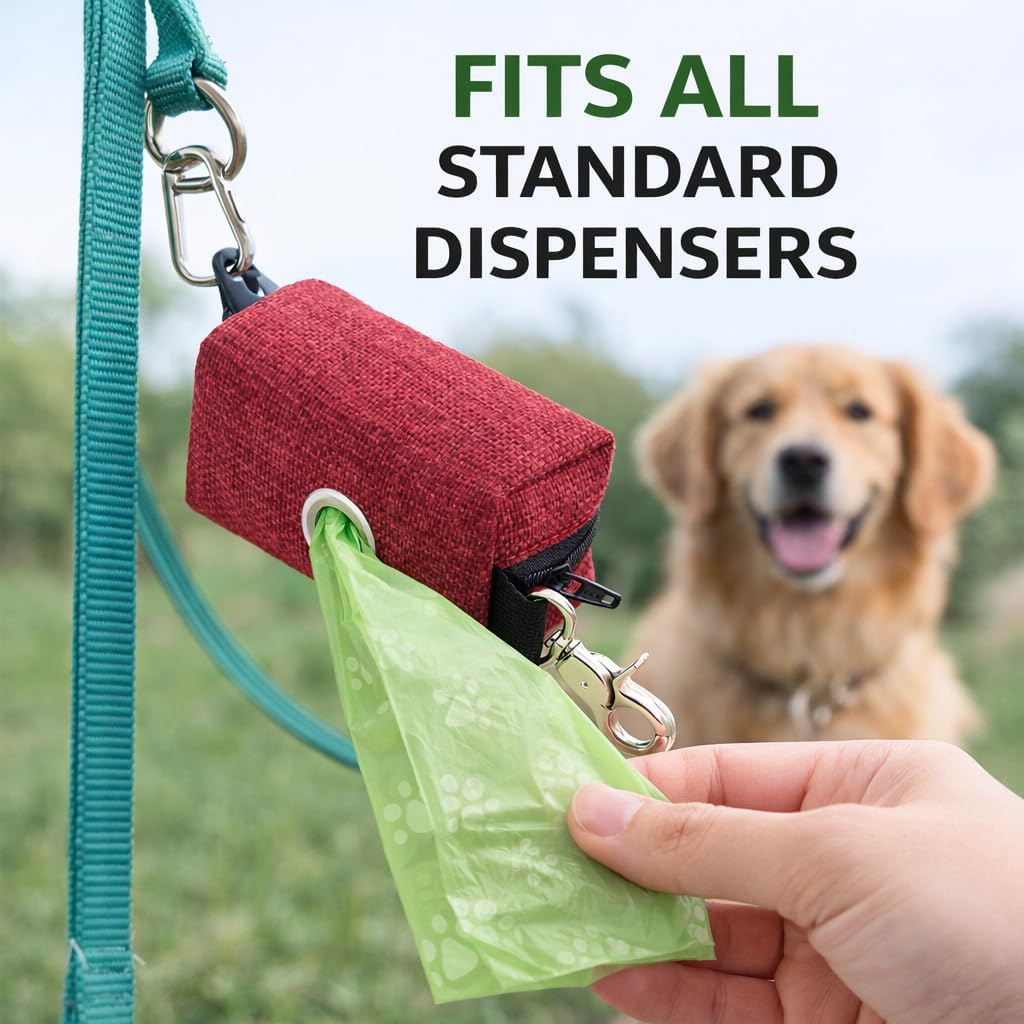 Dog Poop Bags 360 Count – Strong Leak-Proof, Easy Tear