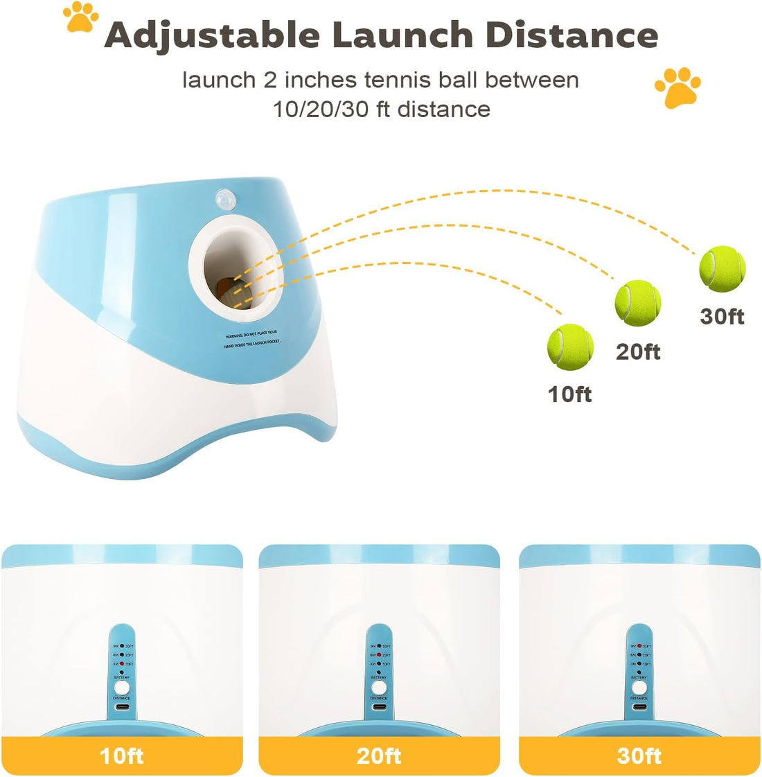 Automatic Ball Launcher for Dogs: Indoor Thrower Fetch Machine