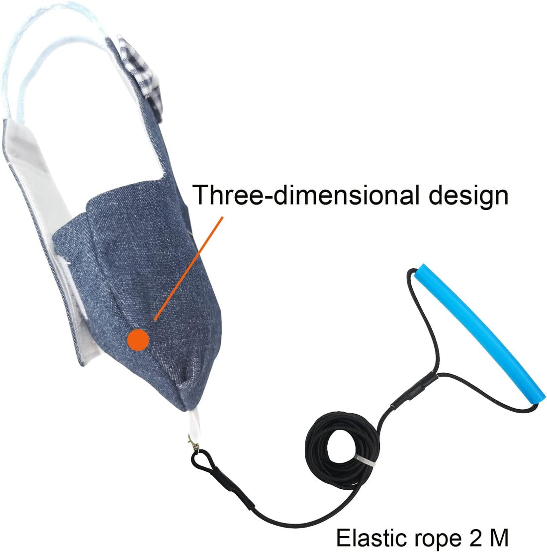 VANFAVORI Bird Diaper Flight Suit with 80-inch Elastic Leash