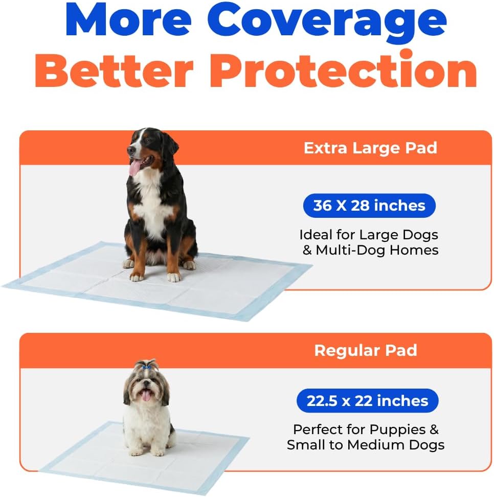 Best Pet Supplies XL Puppy Pads 100 Count