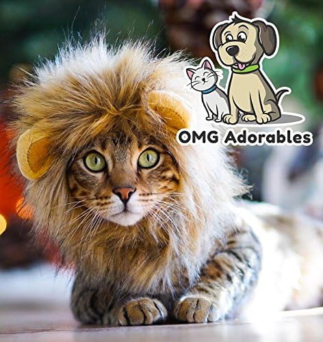OMG Adorables - Lion Mane Costume for Cats