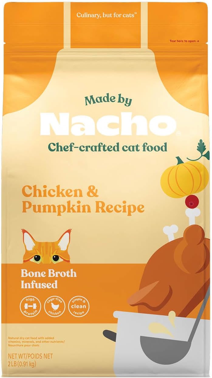 Made by Nacho Dry Cat Kibble 2lb Bag