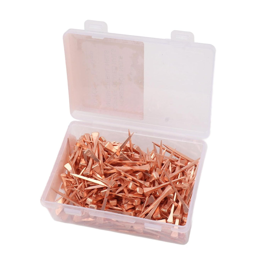 250Pcs Copper Plated Horseshoe Nails for Proof Equestrian Care