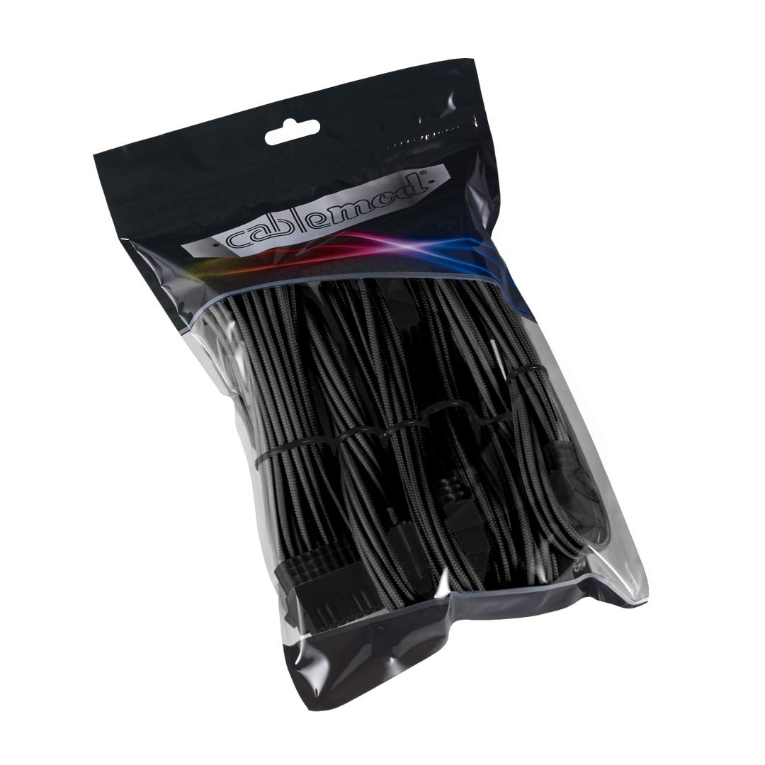 CableMod Pro ModMesh Sleeved Cable Extension Kit (Black)