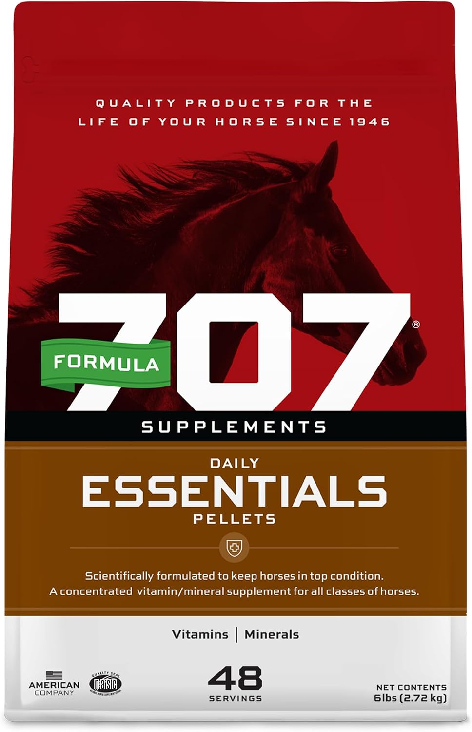 Formula 707 Daily Essentials Ration Balancer, 12 lb, 96 Servings