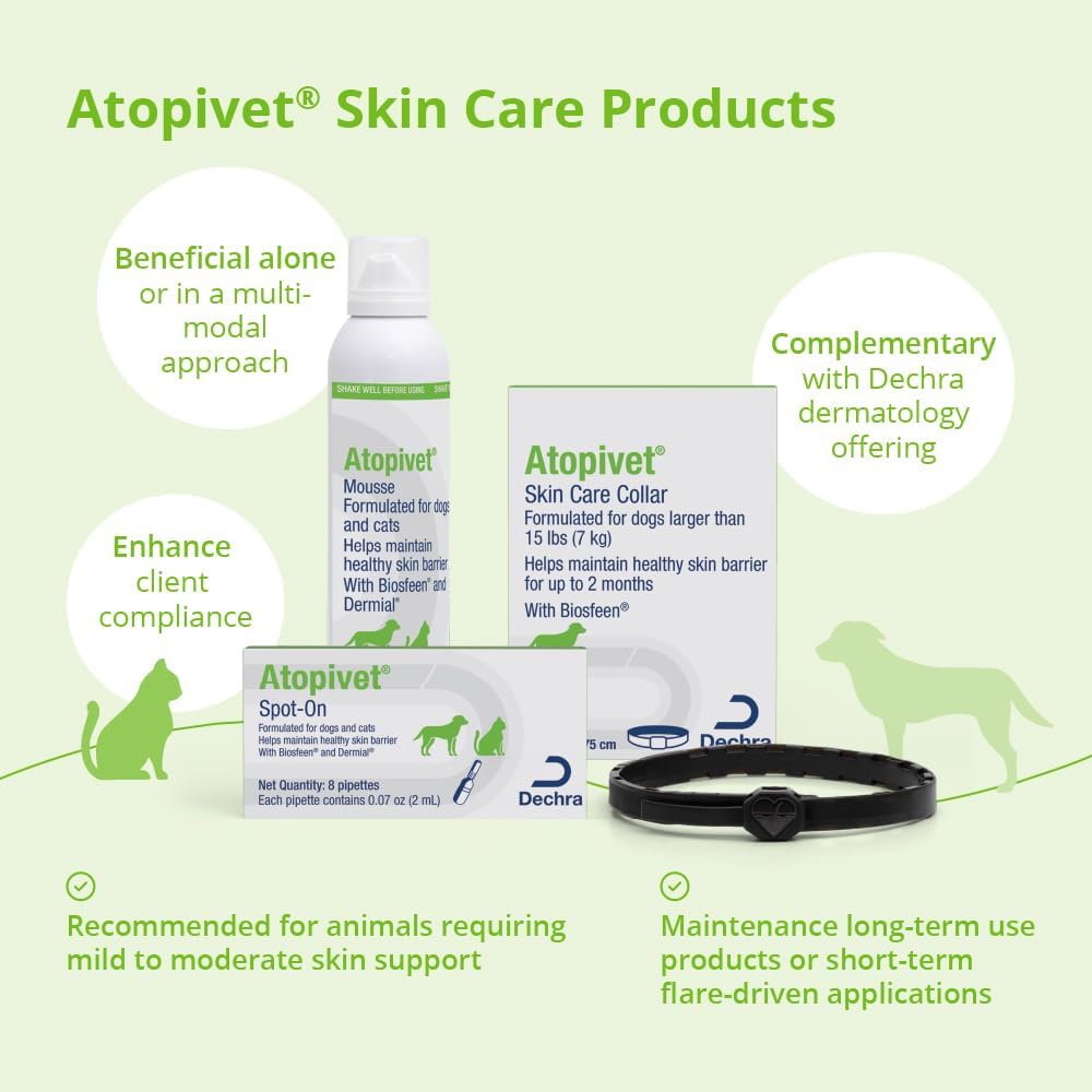 Atopivet® Mousse for Dogs and Cats, 8.45 Fl Oz