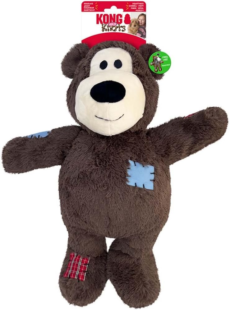 KONG Wild Knots Bears - Durable Dog Toys with Internal Knotted Ropes