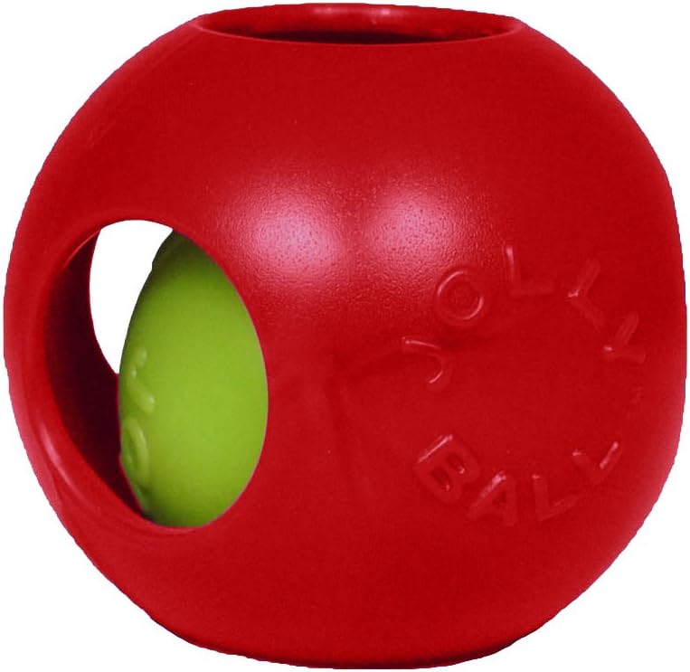 Jolly Pets Teaser Ball Interactive Dog Toy, 8 in Large