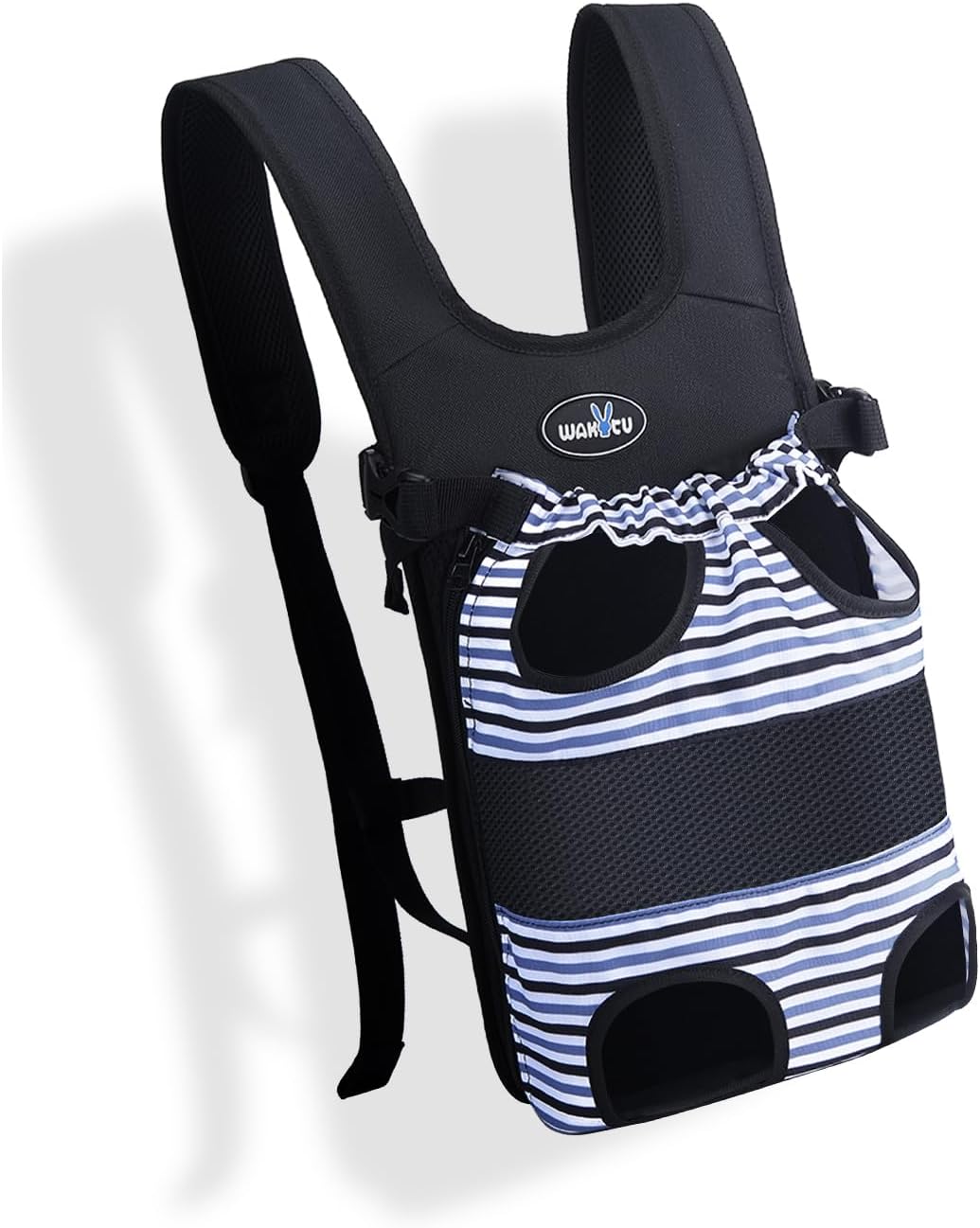 Wakytu Dog Front Carrier Pet Backpack for Small Medium Dogs,4-9lbs