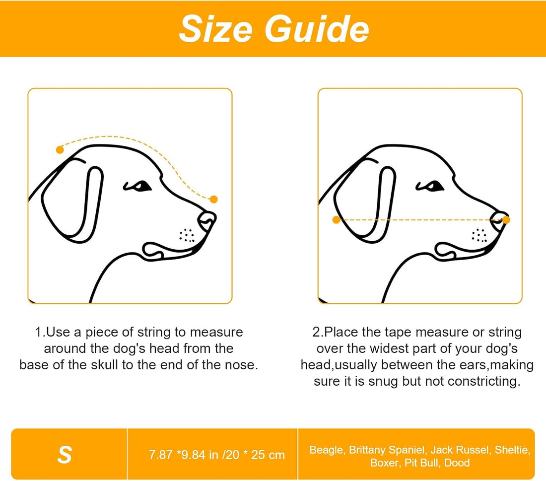 Foxtail Mask for Dogs Head Protector Foxtail Protection for Dogs