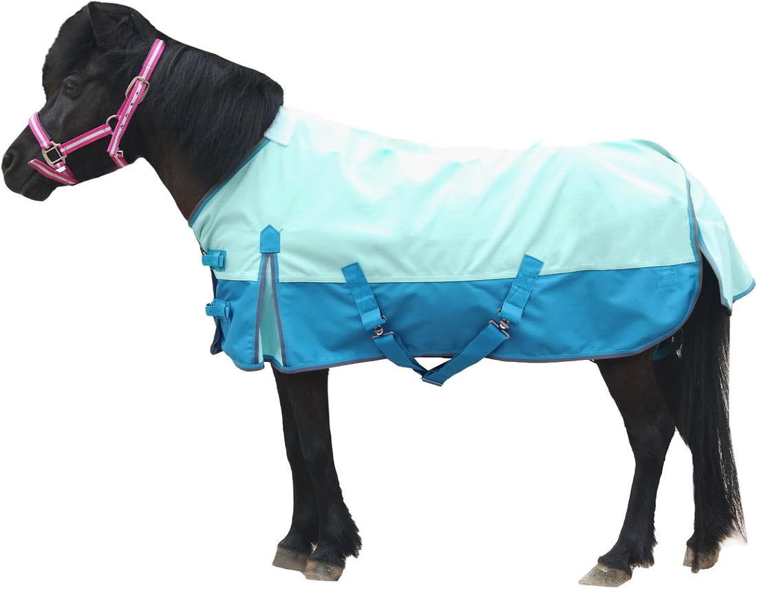 1200D Mini Horse/Pony Blanket 0g No-Fill Waterproof Turnout Sheet