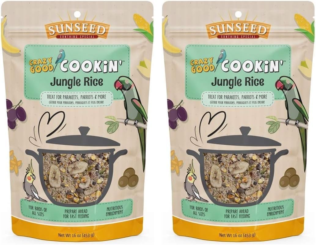 Sunseed Crazy Good Cookin Bird Treat, 16 Ounces
