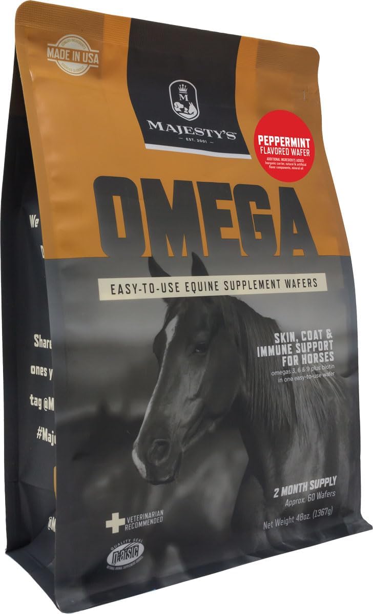 Majesty's Omega Wafers - Superior Horse / Equine Skin, Coat