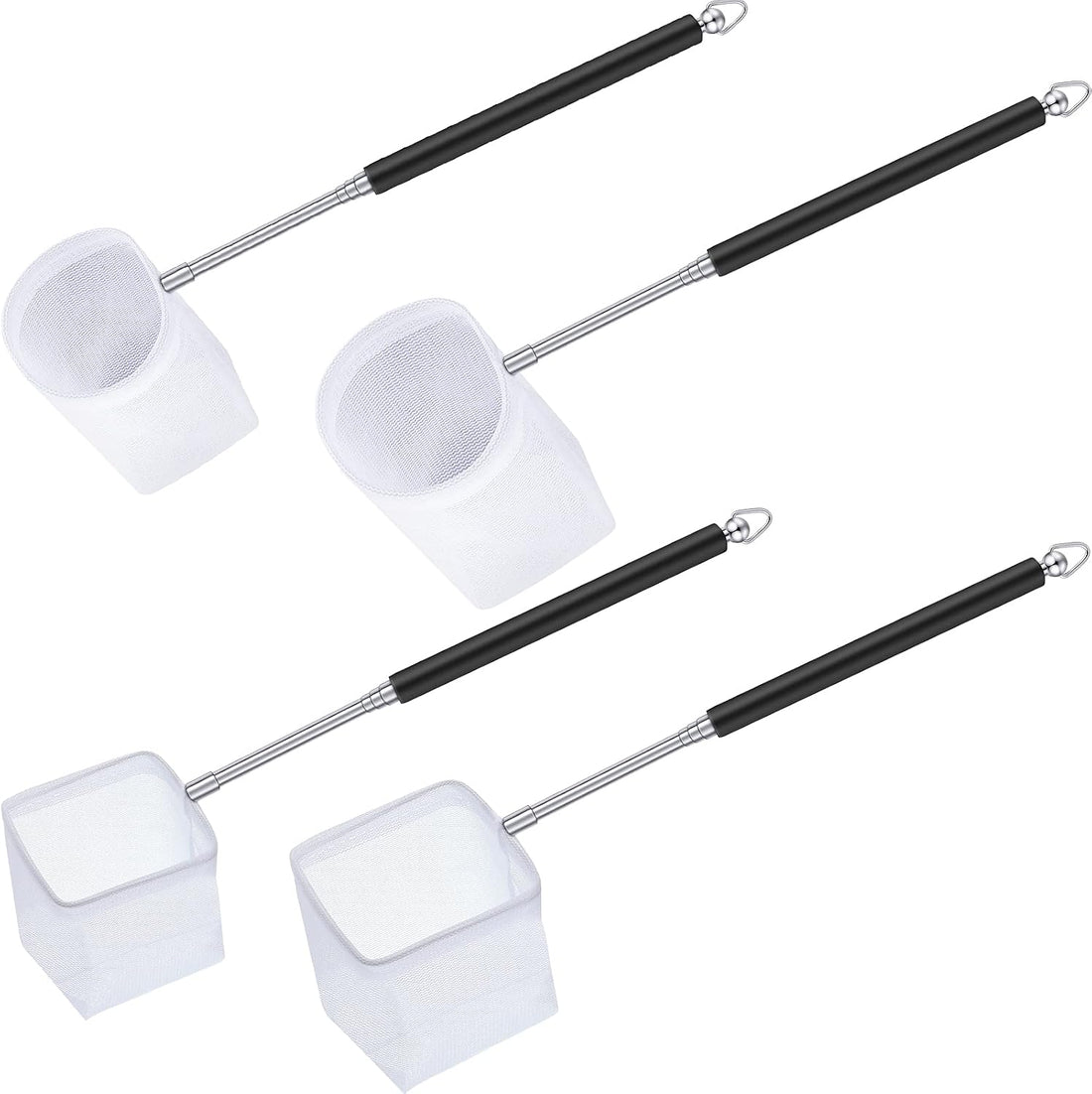 4 Pieces Fish Tank Shrimp Net Extendable Handle Shrimp Net