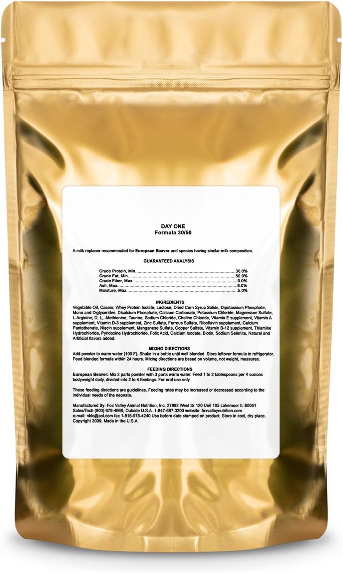Fox Valley Day-One Formula 30/50 Formula for Beavers, 1lb