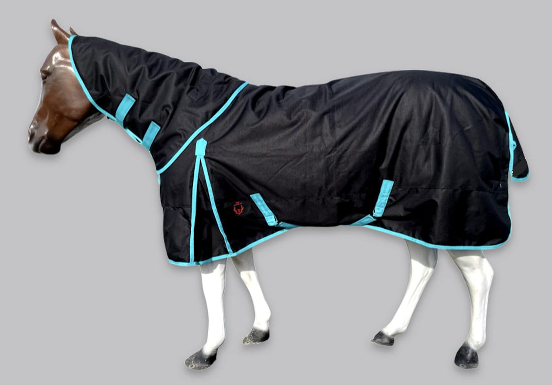 Horse RAIN Sheet with Neck Cover
