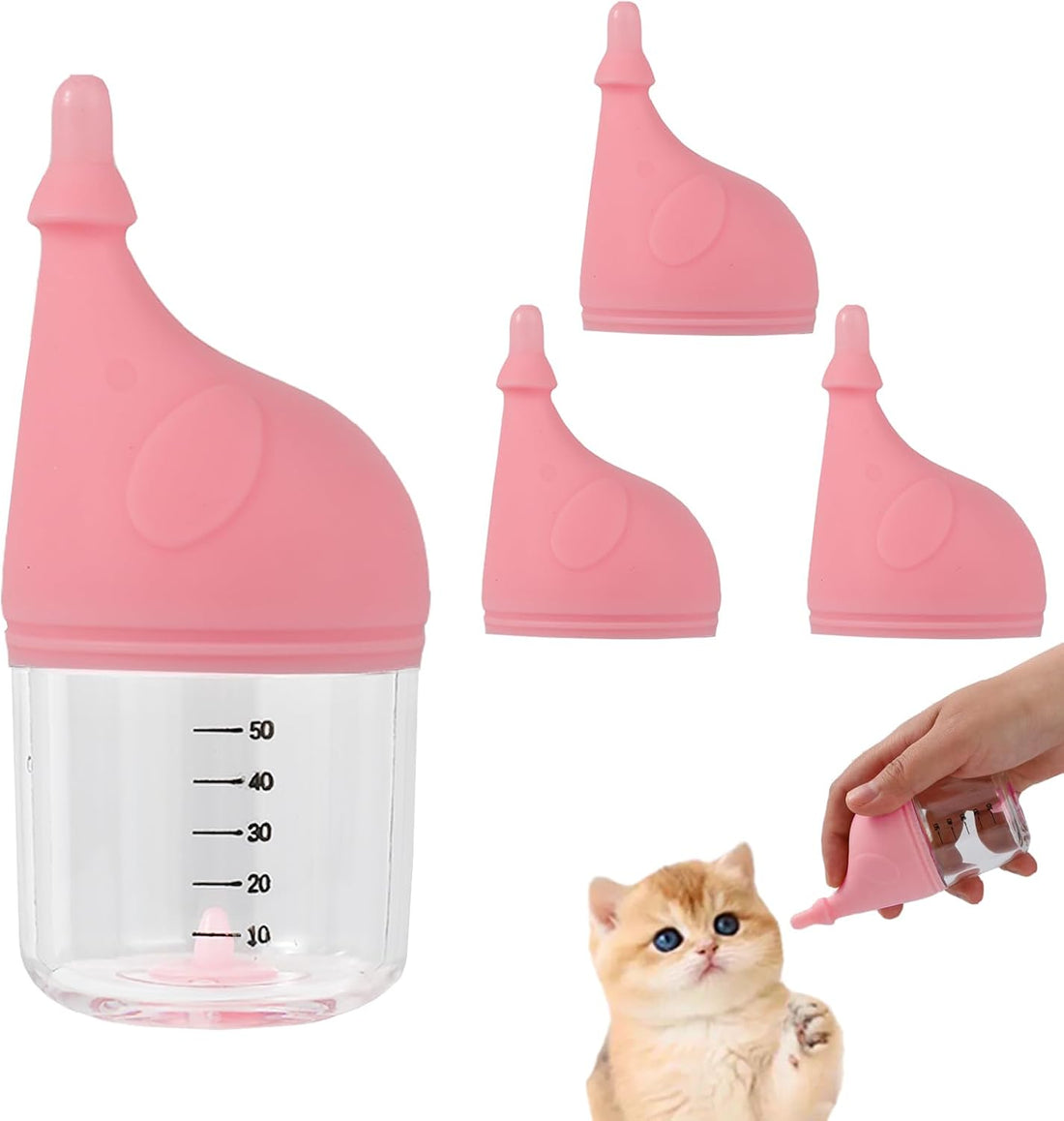 Kitten Bottle Feeding Kit for Nursing
