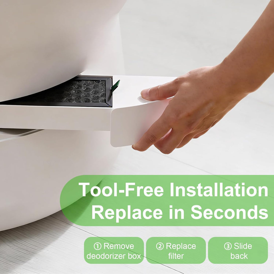 Barkios 2 Pack Carbon Filter Replacement Compatible with PETLIBRO