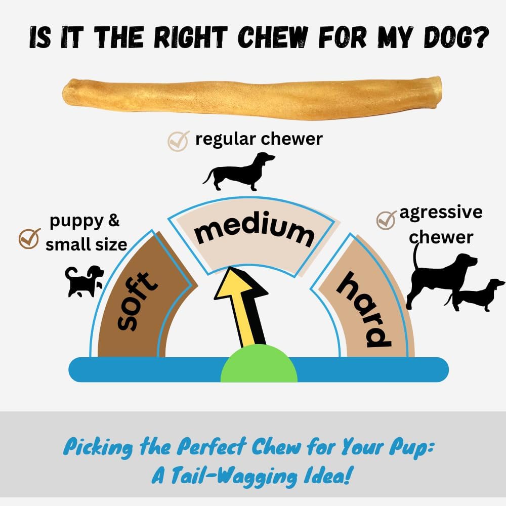 Amazing Dog Treats -Small Collagen Stick - - Collagen Beef Cheek Rolls
