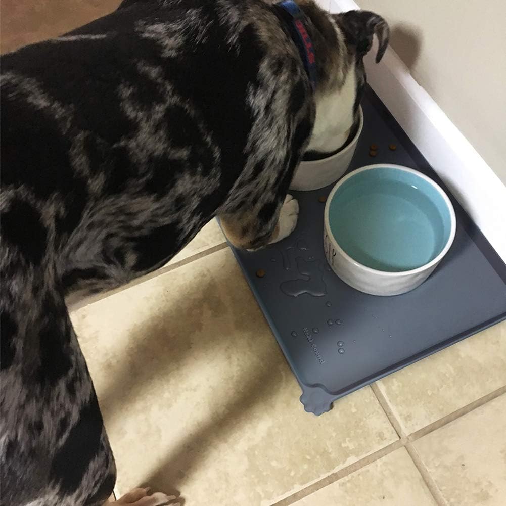 Hoki Found Silicone Pet Feeding Mat with High Lips