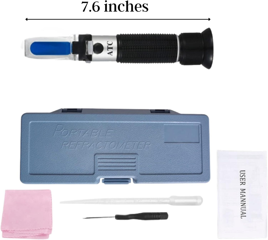 SunGrow Measure Salinity of Water with Aquarium Refractometer