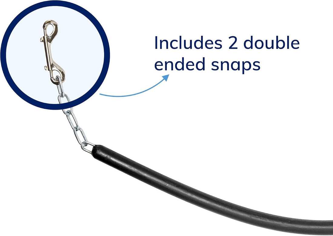 SmartEquine Stall Chain, 45.5" Long, Black
