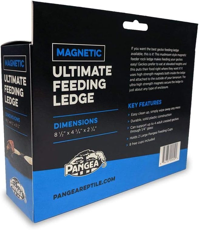 Pangea Ultimate Gecko Ledge - Magnetic Feeder for Crested Geckos
