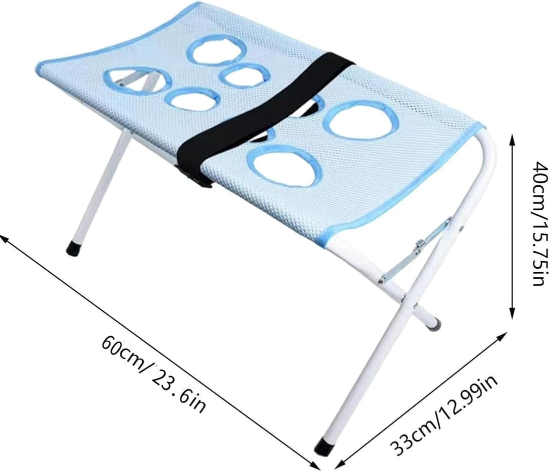 Dog Bath Hammock Table with Stand for Small Dogs and Cats