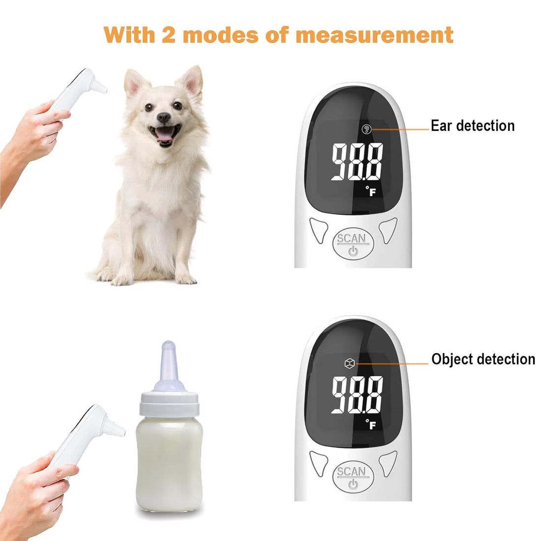 Cat & Dog Thermometer, pet Ear Thermometer