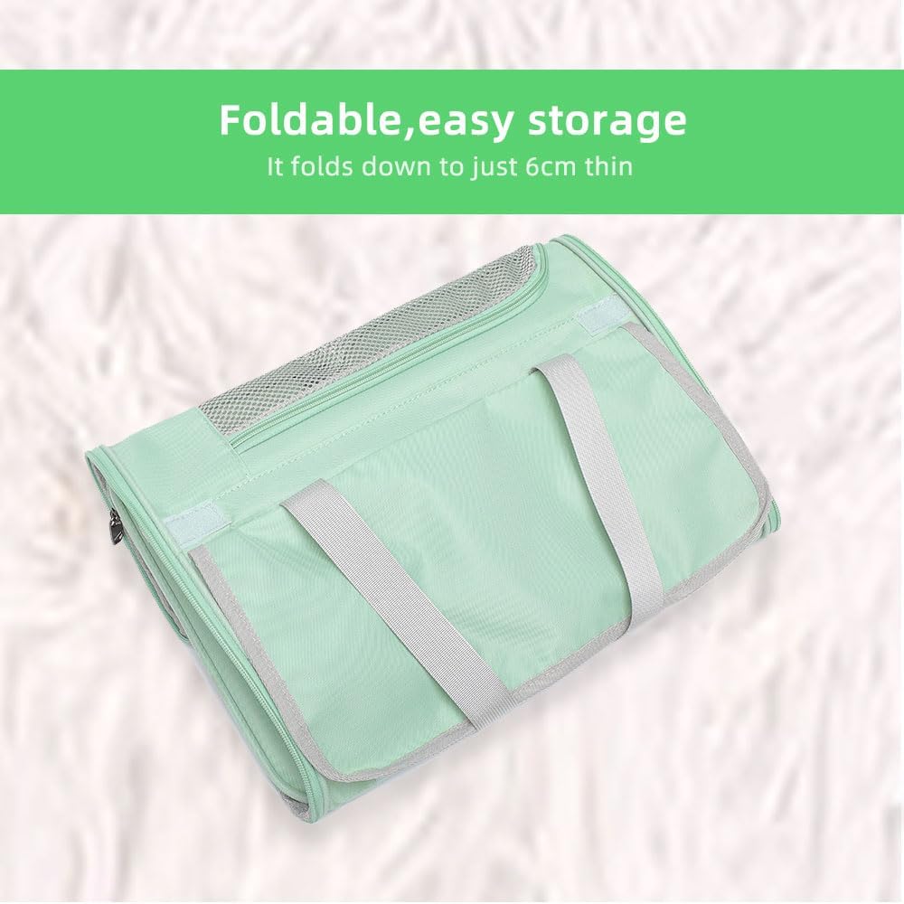 Cat Carrier Soft Sided Dog Carrier with 1 Poop Bags and 5 Pee