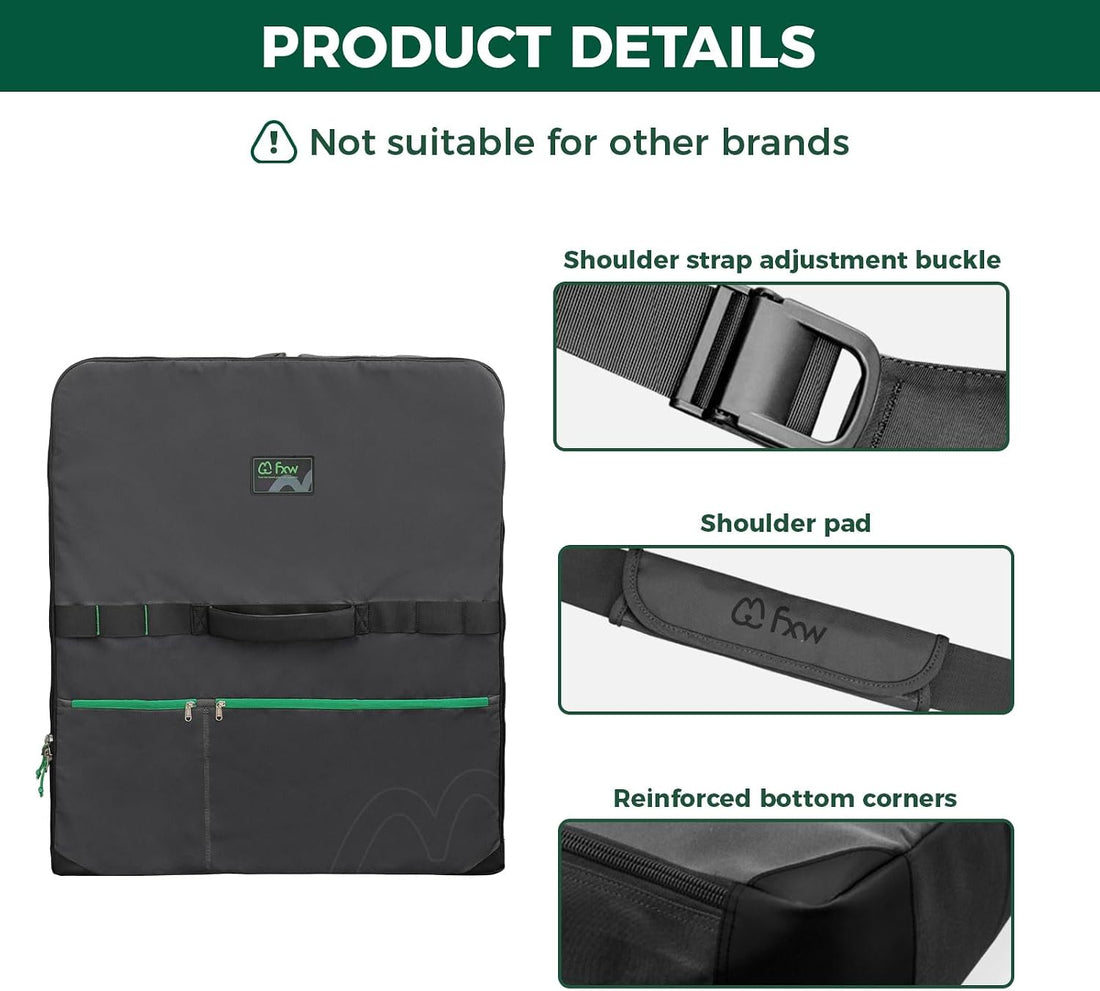 FXW Dog Playpen Storage Bag, Designed for RV Trips, Black, 1 Pack