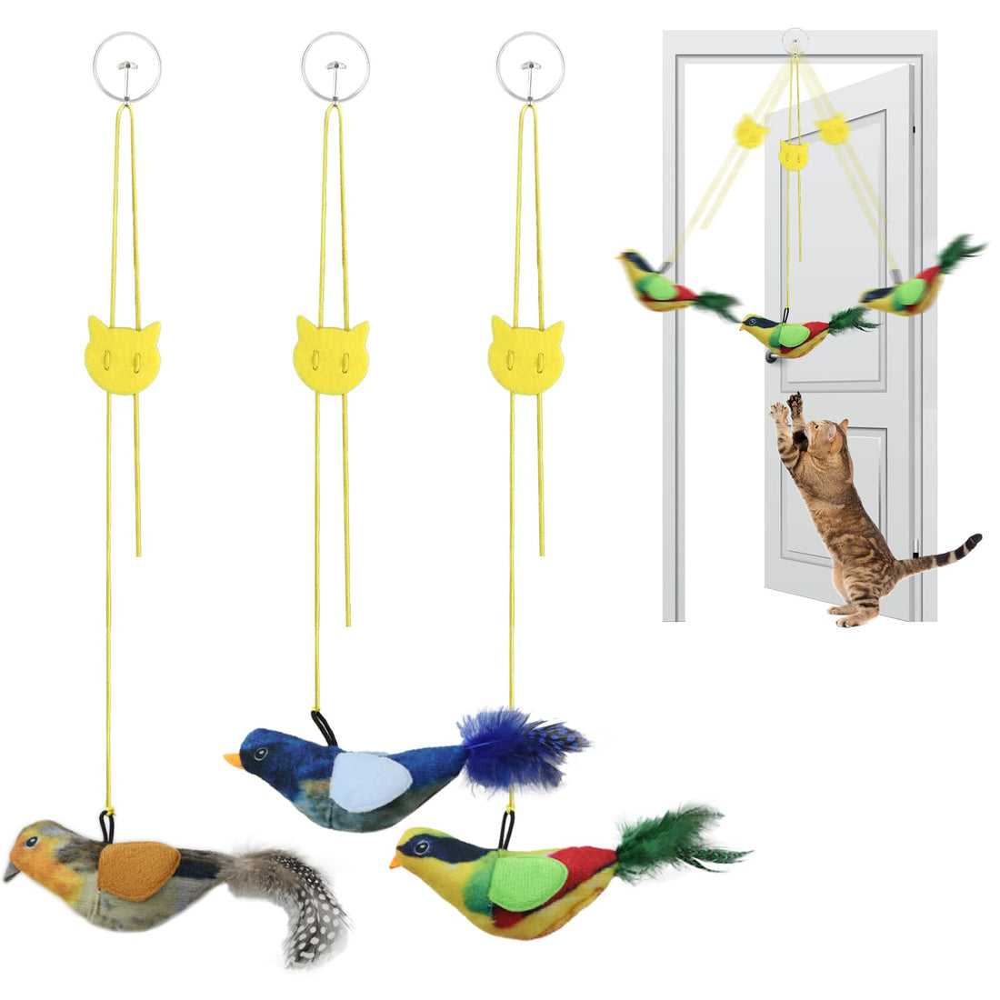 Tocirelo Interactive Cat Toys Bird
