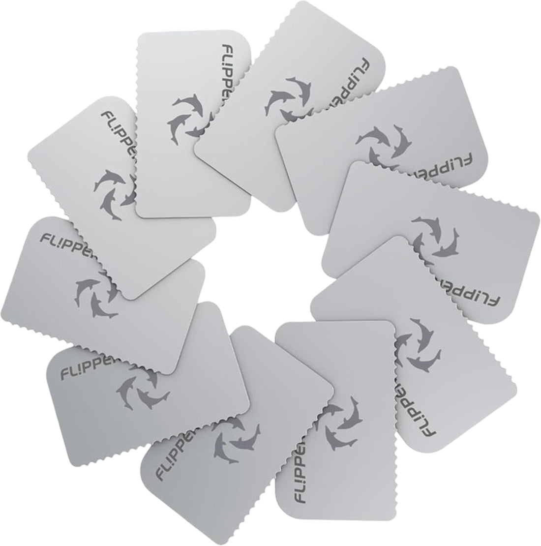 Flipper Platinum Algae Scraper Replacement Blades, Stainless Steel