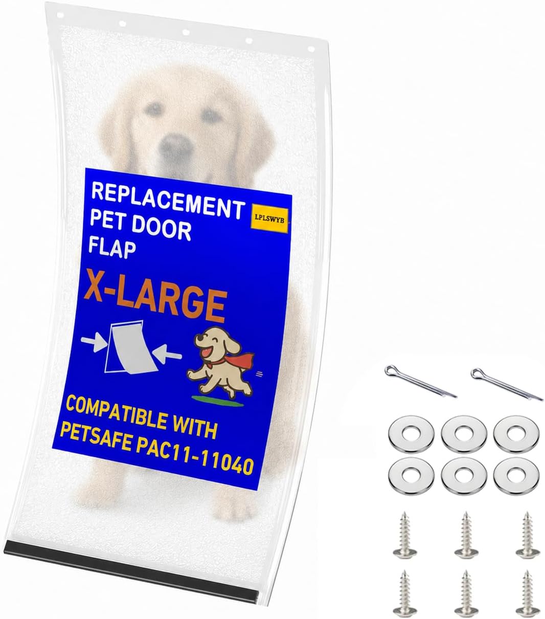 2PC Replacement Flap PAC11-11039 with Screws & Washers for PetSafe
