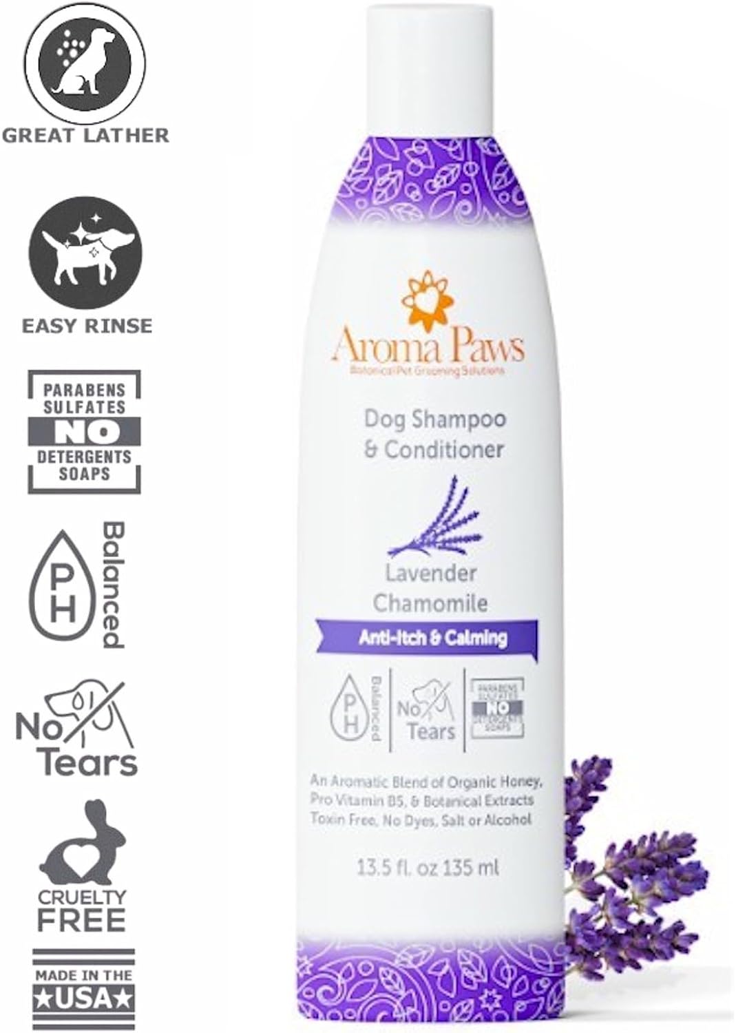 Aroma Paws Dog Shampoo and Conditioner