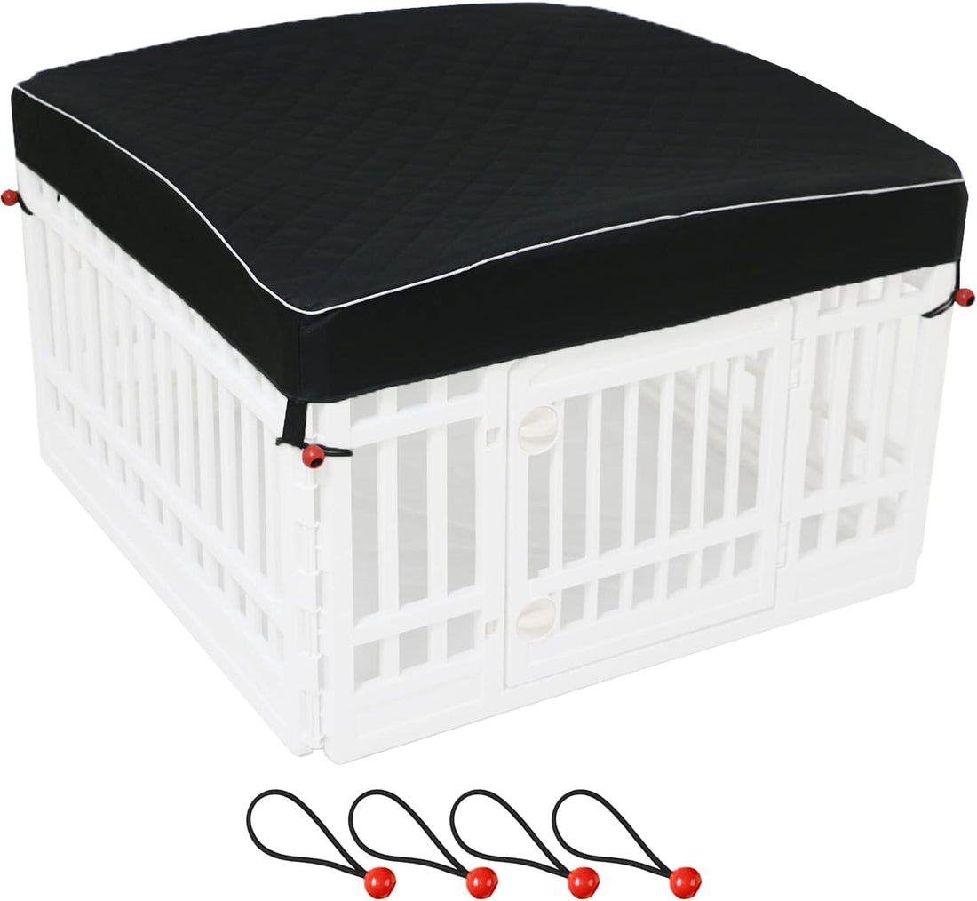 Dog Pen Cover Dog Playpen Cover for Pets,Provide Shade and Security