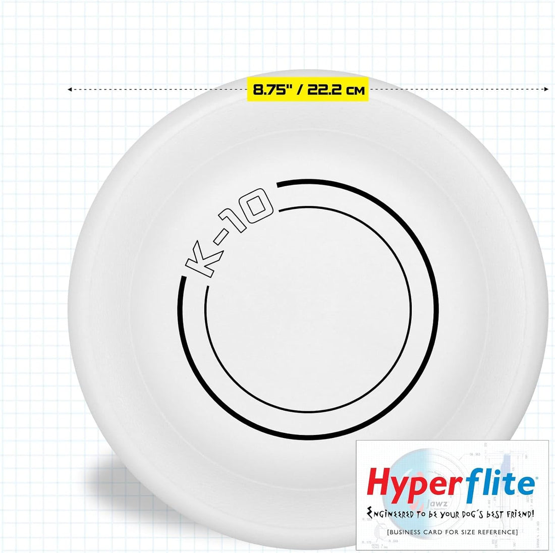 Hyperflite K-10 Hyperflex Dog Flying Disc – Ultra Flexible